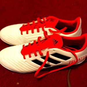 Adidas soccer cleats, size 18.4 little signs of wear but in very good condition.